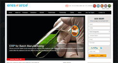 Desktop Screenshot of eresourceerp.com